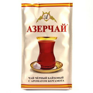 Чай черный листовой Азерчай с ароматом бергамота 250г